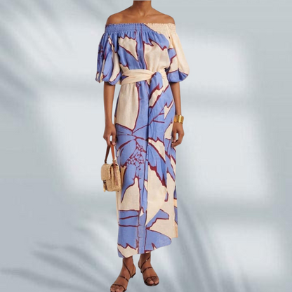Victoria™- Maxi mekko Off Shoulder