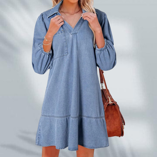 Meline™ - Naisten kesäinen denim-mekko