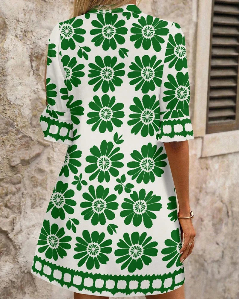 Aini™ - Elegantti V-pääntie Mekko