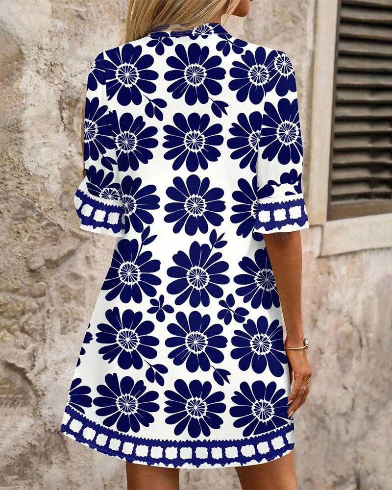 Aini™ - Elegantti V-pääntie Mekko