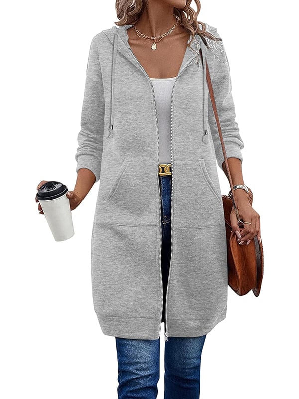 Jeneva™ – Huppuinen vetoketjullinen takki