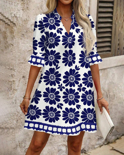 Aini™ - Elegantti V-pääntie Mekko