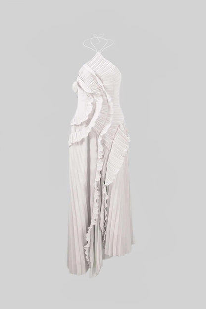 Daisy™ - Plisee Halterneck Mekko